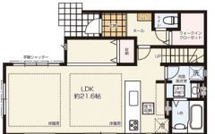 1F 間取り